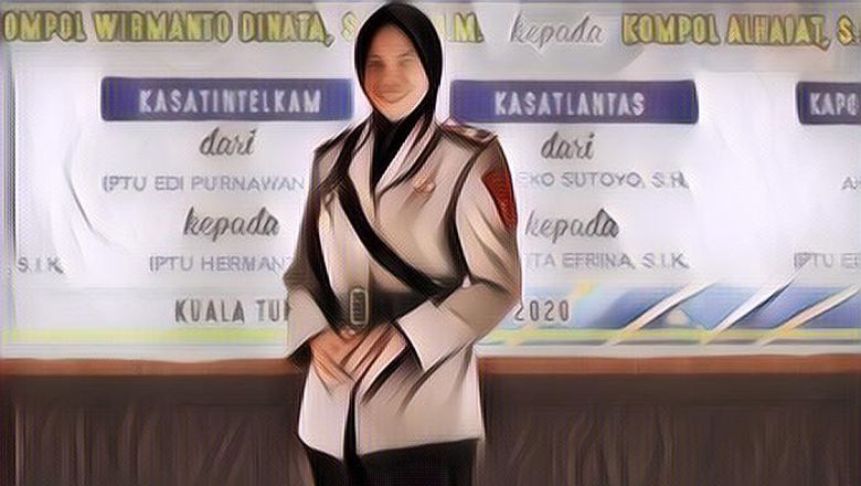 Dulu Diremehkan, Iptu Septi Anak Penjual Sayur yang Kini Menjadi Polwan & Jabat Kasat Narkoba