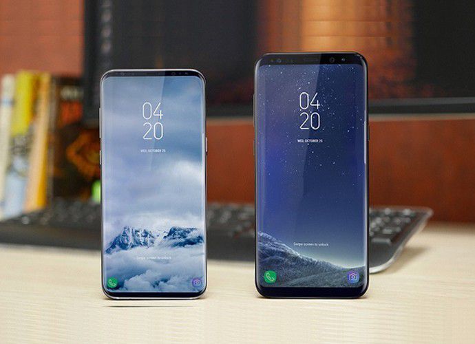Layar Galaxy S9 dan S9 Plus