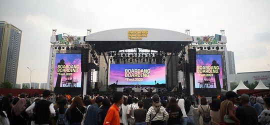 Usung Nuansa Bandara, Boardang Boarding Fest 2023 Hari Pertama Berlangsung Meriah