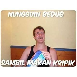 5. Sambil menunggu bedug