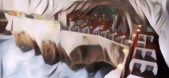 Restoran Unik di Dunia dengan Pemandangan Tidak Biasa, Ada yang Sampai Enggak Kelihatan Apapun!