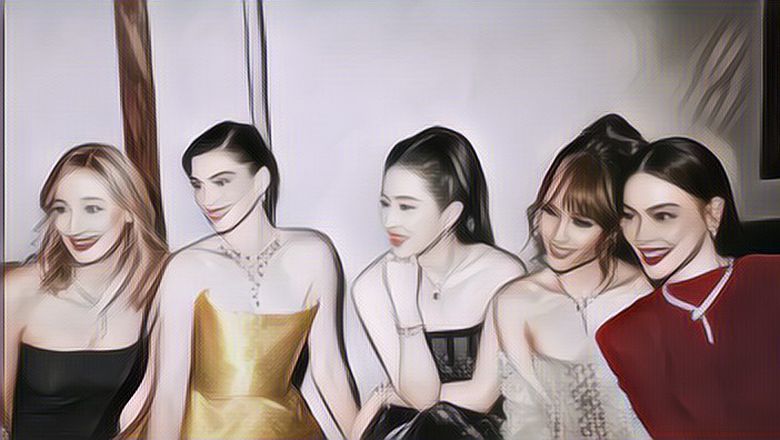 Cinta Laura Hadir di Red Carpet Bvlgari, Tangannya Dicium Anne Hathway