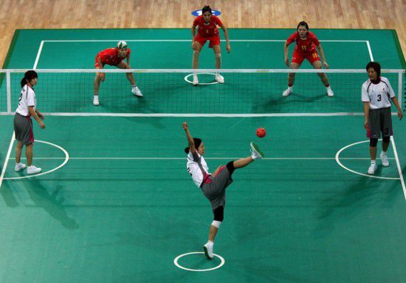4. Sepak Takraw