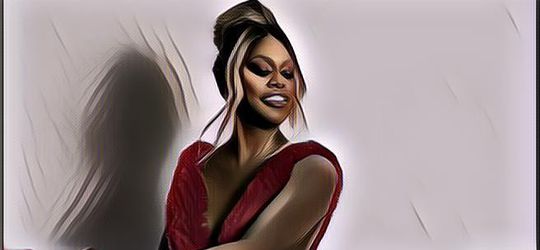 Laverne Cox, Aktris Transgender yang Tampil di Oscars 2021 dengan Gaun Seribu Meter