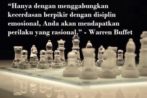 Dari disiplin diri lah nantinya kamu akan mendapatkan kecerdasan.