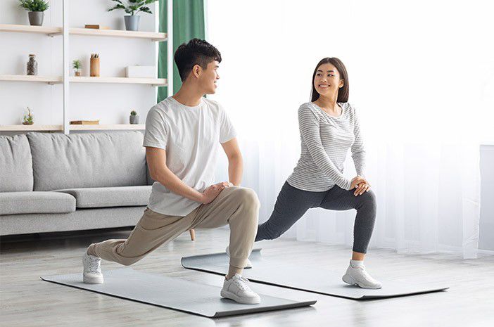 1. Rutin Berolahraga