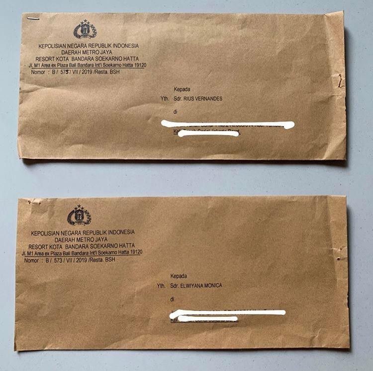 Rius dilaporkan ke polisi