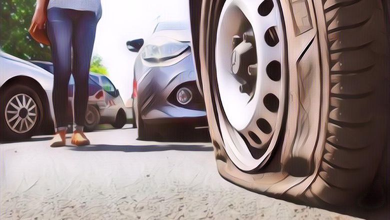 Cowok Ini Sengaja Rusakin Ban Mobil Biar Bisa Kenalan Sama Cewek Idaman, Ending-nya Gimana?