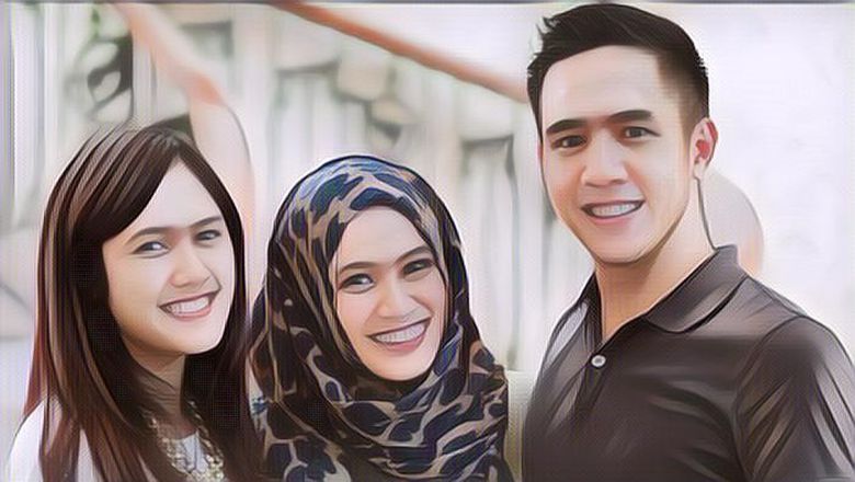 Beda Agama, Kakak Beradik Artis Ini Adem Ayem dan Jaga Toleransi
