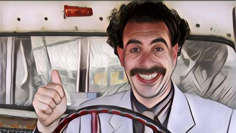 Poster Film 'Borat 2' Dianggap Hina Komunitas Muslim di Pinggiran Kota Paris