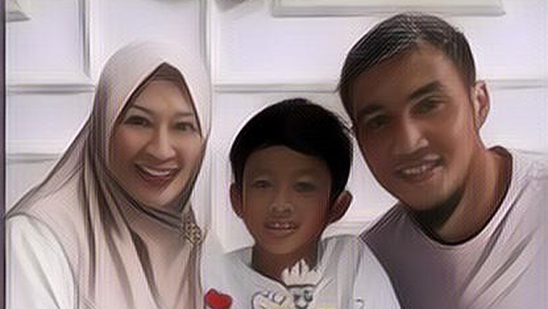 Okie Agustina dan Gunawan Dwi Cahyo Kompak Rayakan Ultah Anak Bersama