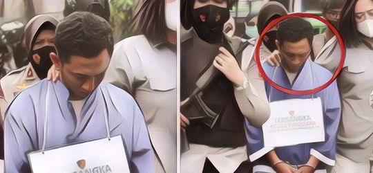 Supaya Jera! Pelaku Begal Payudara Ini Diarak Dari Kantor Polisi Ke Stasiun Bogor