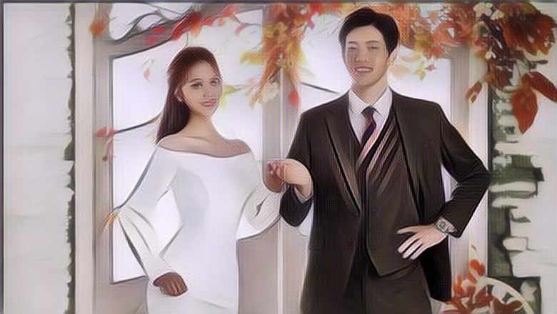 Wah Mirip Drakor Banget! Gadis Ini Ketemu Jodoh Oppa Korea di Instagram, Lalu Menikah Pakai Adat Banjar