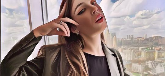 Potret Seksi Miha Nika, Model Rusia yang Diduga Mesum di Gunung Batur, Bali