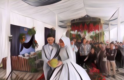 Heboh Ada Pengantin Bukan Lempar Bunga ke Tamu, Tapi Malah Lempar Buah 'Durian'