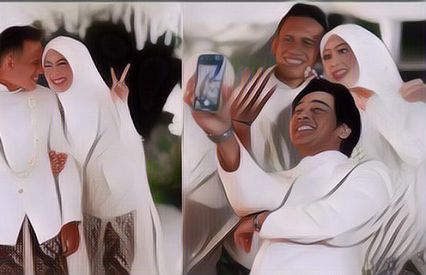 5 Momen Haru Pernikahan Egy Maulana Vikri Dan Adiba Khanza, Abidzar Al Ghifari Jadi Wali Nikah