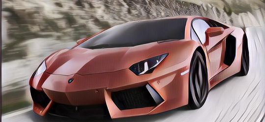 Supercar Italia Hajar Pembatas Jalan Setelah Ngegas di Tol Sragen