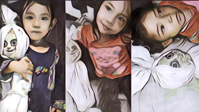 Selera Pemberani, Bocah Kecil ini Tidur Dengan Boneka Pocong