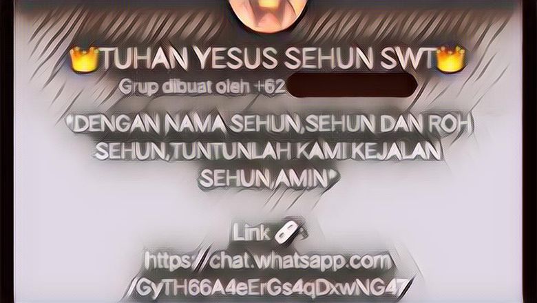 Heboh! Muncul Grup WhatsApp Kpopers Hina Agama dengan Sebut "Tuhan Yesus Sehun SWT"