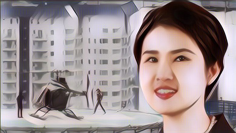 Viral Seorang Wanita Bernama Caroline Riady Pulang Kerja Naik Helikopter