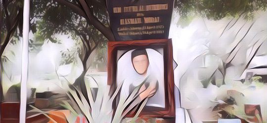 Kondisi Makam Almarhun Uje Rusak, Begini Komentar Umi Pipik