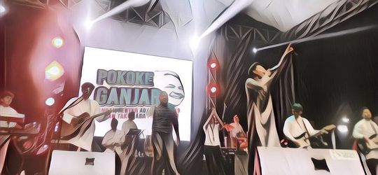 Konser Aftershine Bius Warga Kudus, Galang Dukungan untuk Ganjar-Mahfud