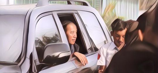 Ternyata Oh Ternyata, Kakek Pelempar Kertas kepada Presiden Jokowi Minta Bantuan Terkait Ini