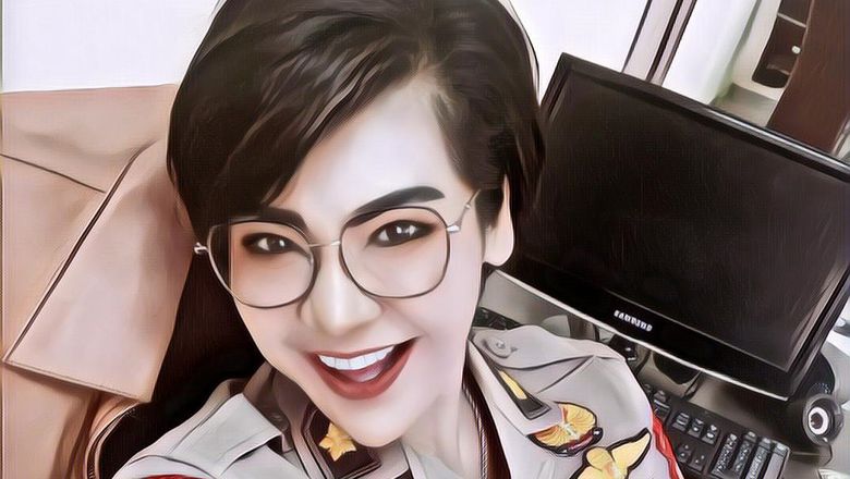 Viral Polwan Cantik, Lulus Kuliah dengan Predikat Cumlaude