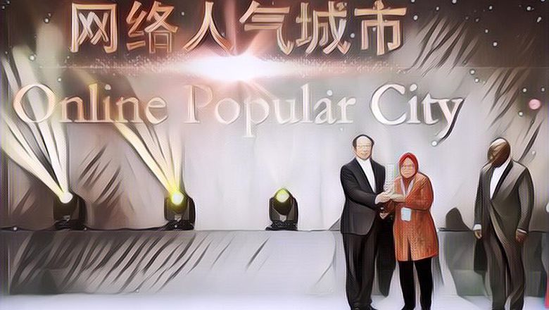 Surabaya Sabet Gelar Online Popular City di Guangzhou, Haibat!