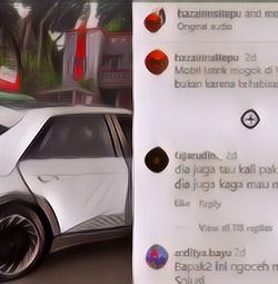 Heboh Ada Mobil Hyundai Ioni1 5 Mogok di Tengah Jalan Bogor Hingga Bikin Macet