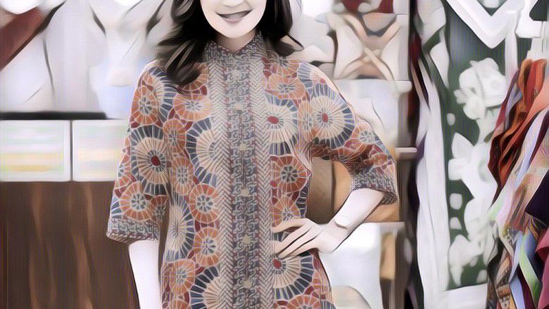 Inspirasi Baju Batik Kencana Ungu, Tertarik Beli?