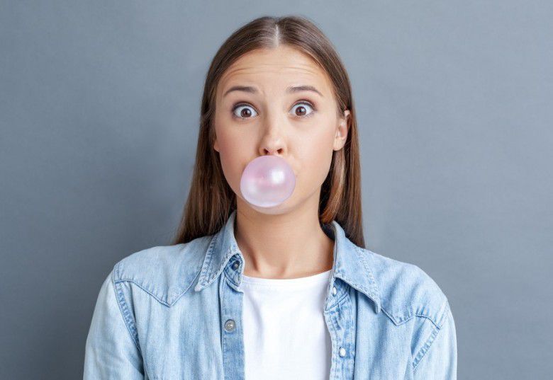 Kebiasaan mengunyah permen karet