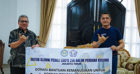 ILUNI SMPN 214 Salurkan Bantuan Bencana Sumatera, Donasi Terkumpul Hanya dalam 3 Hari