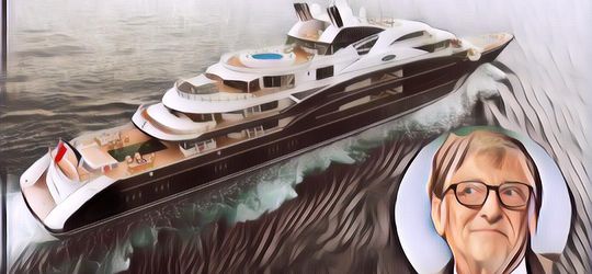 Milyader Bill Gates Kabarnya Beli Kapal Pesiar Bertenaga Hidrogen