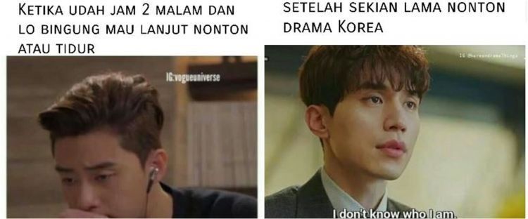 10. Udah gak paham lagi kenapa bisa secandu ini nonton drakor tuhhhh...