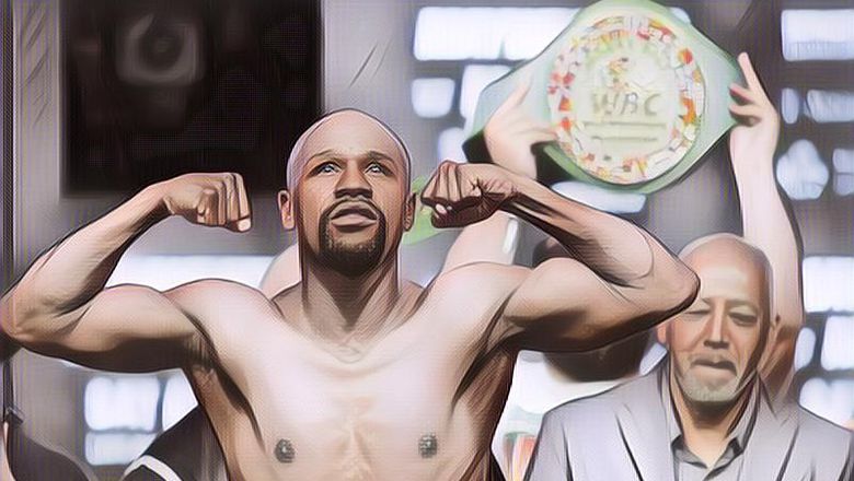 Floyd Mayweather Hajar Youtuber Jake Paul Hingga Babak Belur