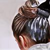 Viral Salon Pakai Tampah untuk Mengecat Rambut, Warganet: Gini Doang Hasilnya?