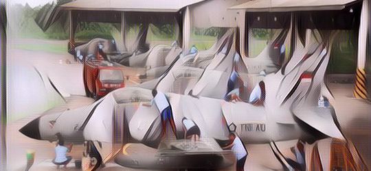 Potret Pesawat Pengawalan Kepresidenan Republik Indonesia milik TNI AU, Skadron Udara