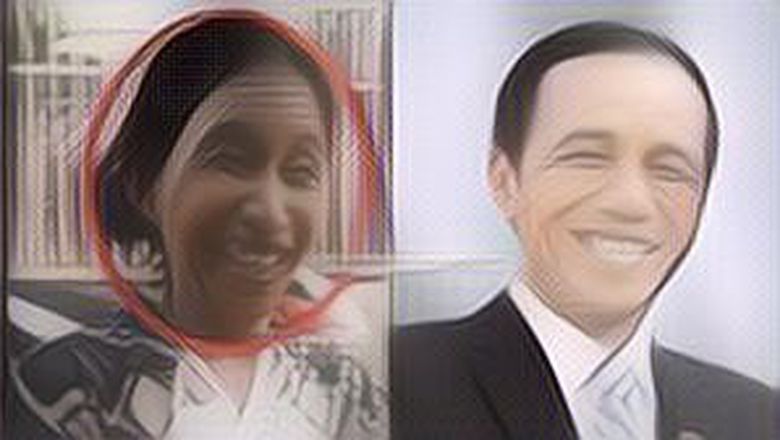 Bagai Pinang Dibelah Dua! Wanita Ini Mirip Banget Sama Presiden Jokowi, Saudara Bukan?