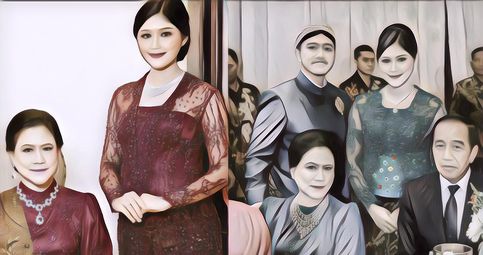 Penampilan Istri Jokowi Jadi Sorotan, Terlihat Pakai Perhiasan Harga Rp 2,7 M