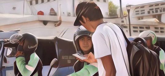 Ojek Ini Ditipu, Tapi Malah Berujung Dapat Berkah dari Si Penipu Karena Anak Yatim