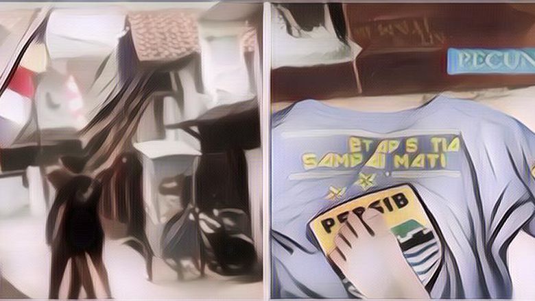 Pakai Kaus Persib Bandung, Pria Ini Disuruh Lepas Baju karena Sedang di Jakarta