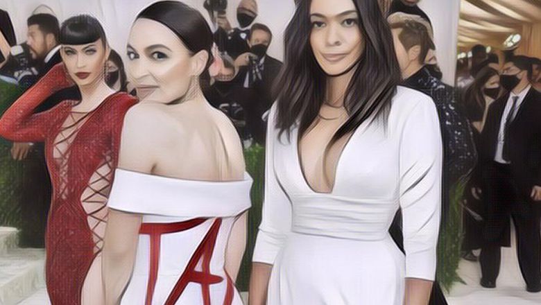 Tampil Berbeda di Acara MET Gala 2021, Anggota DPR Amerika Ini Sempat Dikritik Karena Langgar Kode Etik