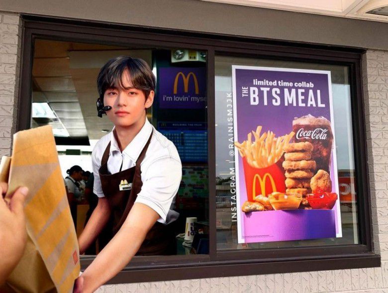 Kalau yang nglayanin V langsung borong lah sama resto-restonya