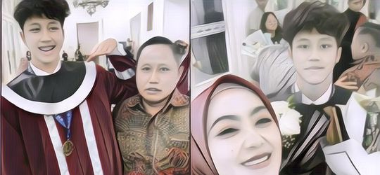 Viral Wajah Ganteng Putra Narji, Netizen: Anak Pelawak Kenapa Cakep-cakep Ya?