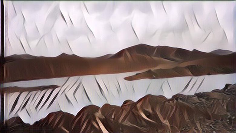 Keanehan Apa Lagi Ini? Gurun Pasir di Arab Jadi Danau-Danau Kecil Coba!