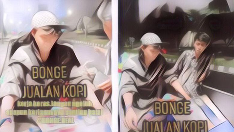 Heboh Video Bonget Citayam Fashion Week Sibuk Dagang Kopi Keliling
