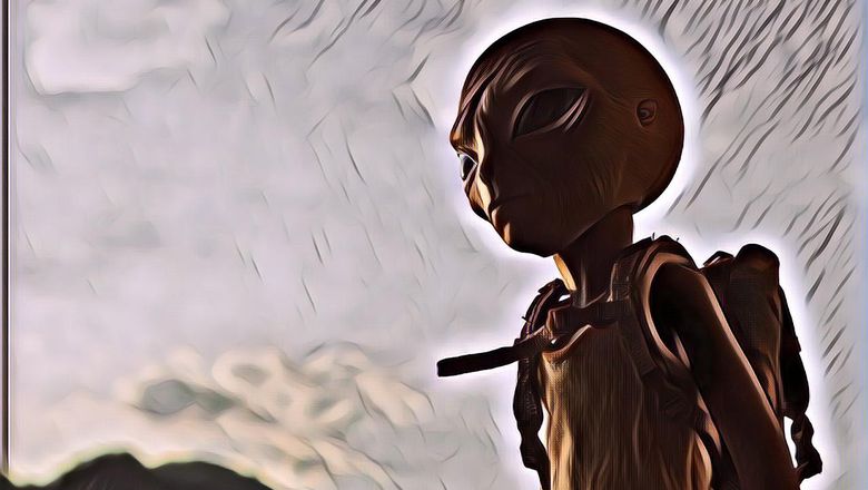 Heboh Video Sosok Misterius di India, Beneran Mirip Alien! Begini Penampakannya