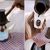Gokil! Pria Ini Bisa Bikin Kopi Sambil Sepedaan