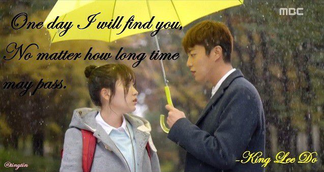 "One day, I will find you. No matter how long time past."